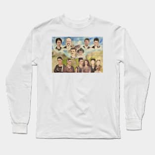 Portrait of Frida’s Family by Frida Kahlo Long Sleeve T-Shirt